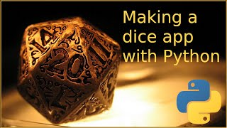 02 Making a roll dice app in #Python