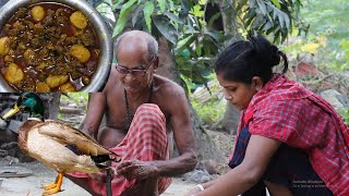 হাঁসের মাংসের রেসিপি, একদম গ্রাম্য পদ্ধতিতে || FULL CHICKEN ROAST || Shilpi Kitchen