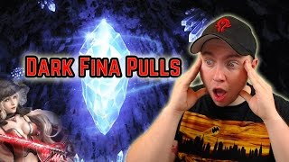 Final Fantasy Brave Exvius - Dark Fina Banner Pulls!