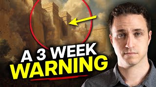 I Saw it Coming in 3 Weeks. Prophetic Word.