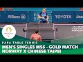 NORWAY X CHINESE TAIPEI - Men's Singles MS5 Gold Match | Para Table Tennis - Paris 2024 Paralympics