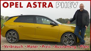 Opel Astra Hybrid - Besser als VW Golf und Ford Focus PHEV ? Test Daten Motor Review Deutsch 2022