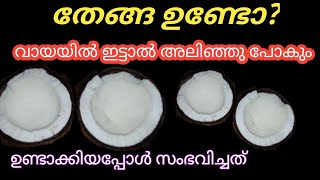 തേങ്ങ ഉണ്ടെങ്കിൽ വായയിൽ ഇട്ടാൽ അലിഞ്ഞിറങ്ങും /Easy pudding #misiriya kitchen vlogs