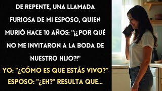 La llamada de mi esposo fallecido: ¿Por qué no fui invitado a la boda de nuestro hijo?