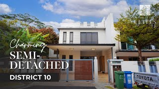 [RENTED] District 10 Charming Semi-Detached House Set Against Nature' Backdrop