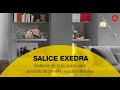 ¿Qué es el sistema de puertas escamoteables EXEDRA de Salice?