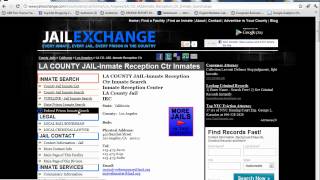 Who is in Jail? Every County Jail Inmate Search