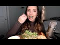 asmr panera bread mukbang eating sounds