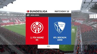 FIFA 23 Gameplay - 1. FSV Mainz 05 vs. VfL Bochum 1848
