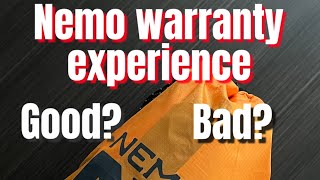 Nemo Tensor warranty experience