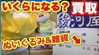 【検証】駿河屋でぬいぐるみと雑貨を183個売ったら驚愕の結果に...【買取】