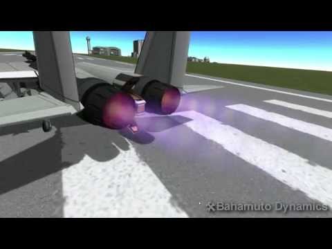 Kerbal Space Program Blog, StarMods: B.Dynamics - Retracting/vectoring...