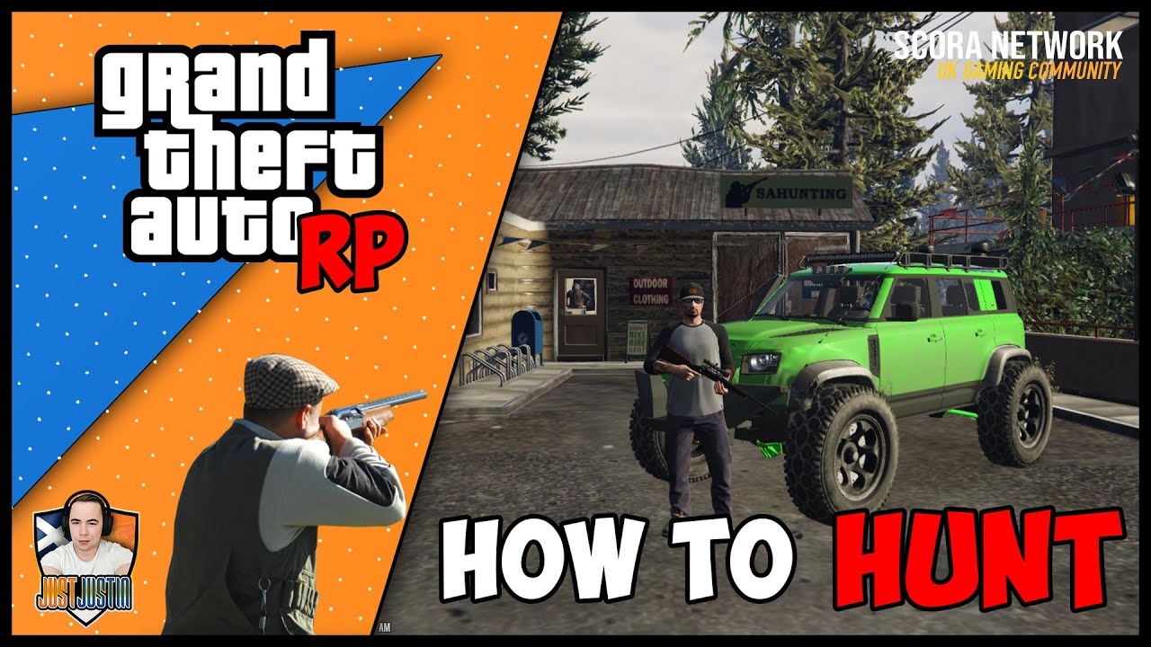 HOW TO HUNT | GTA RP | SCORA RP - YouTube