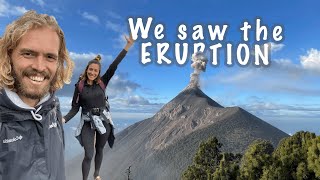 HIKING up a REAL VOLCANO - Acatenango, Guatemala