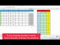 how to create student result sheet with gpa letter grading u0026 percentage excel grade sheet gpa