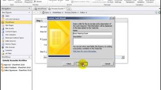 Creating a Workflow on a List using SharePoint Designer 2010