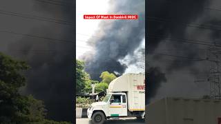 Blast In Dombivli MIDC Near Sonarpada #dombivli #midc #blastmidc