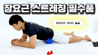 허리통증 원인 장요근 스트레칭 필수품 브릿지히어로 소개