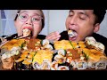 PESTA SUSHI , MUKBANG SUSHI PLATTER PERTAMA KALI DICHANNEL INI