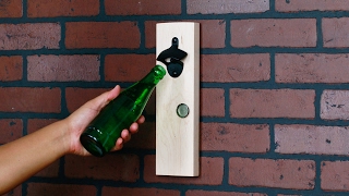 Hidden Magnet Bottle Opener