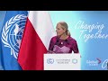 canada s climate change minister speaks at cop 24 summit in poland full