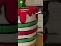 How I made the cartoon cake ￼#shortsmas