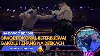 BIWOŁ POKONAŁ BETERBIJEWA! BAKOLE I ZHANG ZNOKAUTOWANI, ADAMES OSZUKANY: LIVE PO GALI WSZECH CZASÓW