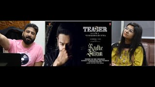 Pakistani reaction to Prabhas as Vikramaditya | Character Teaser | Radhe Shyam | Pooja Hegde | Radha