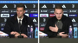 JUVE-BOLOGNA 2-2, Motta e Koopmeiners in conferenza: 