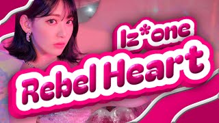 IZ*ONE AI Cover | 'Rebel Heart' by IVE | Line distribution