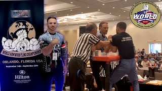 IFA Armwrestling World Championship| Left Hand| 4th Place