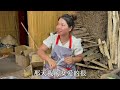 大姐过来了，英子做老鸭汤招待，临走时再装些板栗【农村小英子】