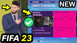 NEW FIFA 23 Player Career Mode FEATURES CONFIRMED & EXPLAINED ✅