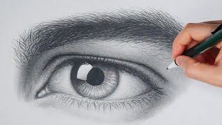 How to Draw a REALISTIC EYE