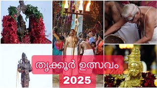 തൃക്കൂർ മഹാദേവക്ഷേത്രോത്സവം 2025 #bijupavithra