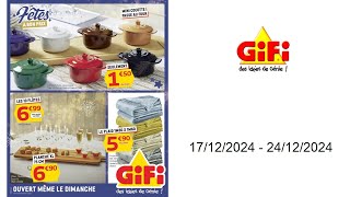 Catalogue Gifi - 17/12/2024 - 24/12/2024