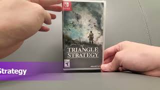 Kintips Unboxing Triangle Strategy Square Enix Nintendo Switch