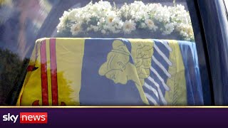 Queen’s coffin is driven from Balmoral to Edinburgh