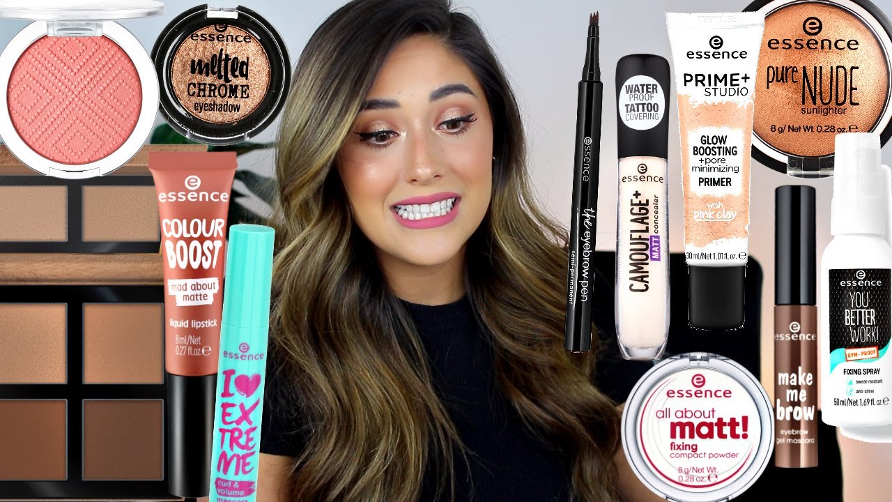 FULL FACE OF ESSENCE MAKEUP | Hits And A LOT Of Misses - YouTube