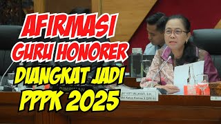 Hasil Rapat DPR RI bersama Forum Guru Honorer Diangkat Jadi PPPK 2025