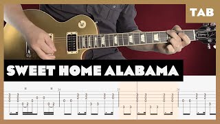 Lynyrd Skynyrd - Sweet Home Alabama - Guitar Tab | Lesson | Cover | Tutorial