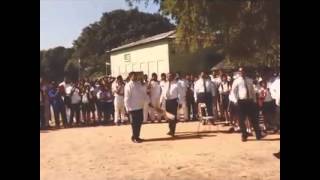 Sajith Playing Cricket At Royal College