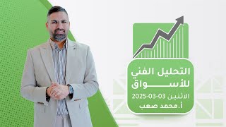 التحليل الفني للأسواق المالية ليوم الاثنين 03-03-2025