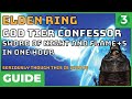 OP IN ONE HOUR - Confessor Elden Ring Beginner's Guide - Sword of Night and Flame +5 is NUTS