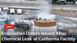 🔴LIVE: Authorities Respond to Chemical Leak Incident in California | AC1P