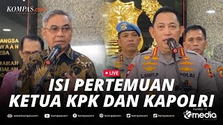 🔴LIVE - Ketua KPK Sambangi Kapolri Listyo Sigit di Mabes Polri, Singgung soal Firli Bahuri?