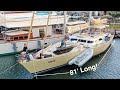 Full Sailboat Tour (81' Yacht World Sailing Schooner )