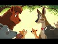 the clever rabbit and the greedy fox moral story for kids fun animal story