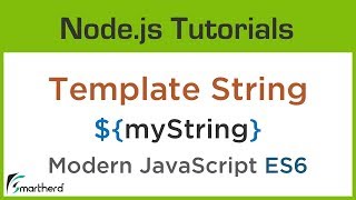 JavaScript Template String. String Interpolation in ES6. Use Back Ticks #2.7