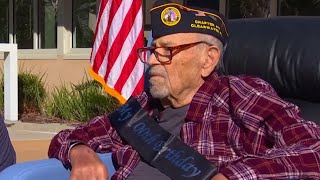 ‘An honest life:’ Orlando World War II veteran turns 100 years old